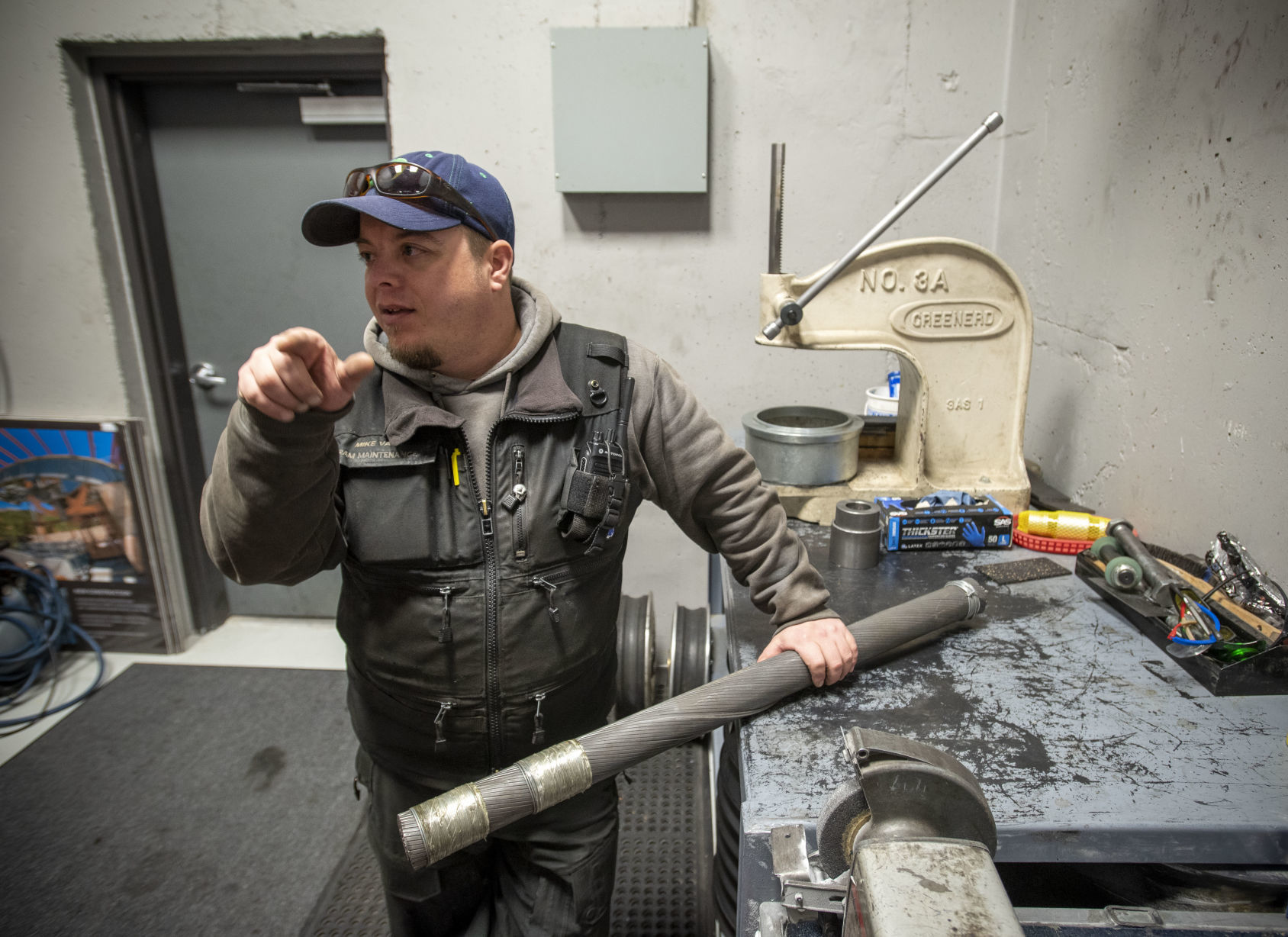 Jackson Hole Aerial Tram engine room